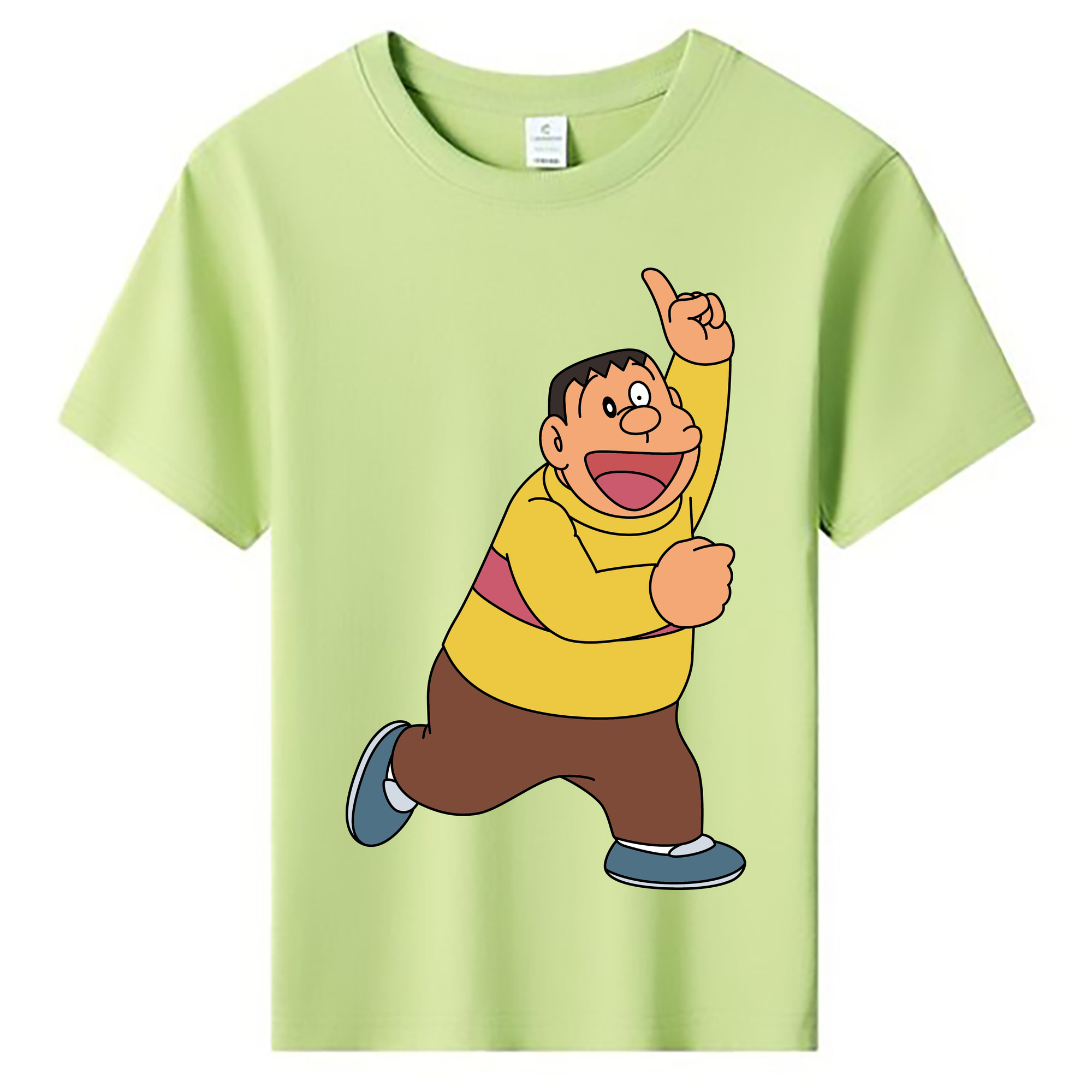 （画像用） ドラえもん 剛田武 Doraemon Gouta Takeshi 綿100％キッズTシャツ（フロントプリント）